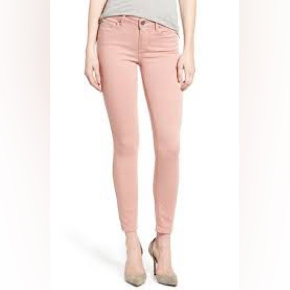 Paige Pink Verdugo Ultra Skinny Jeans Women’s size 27 - Picture 1 of 9